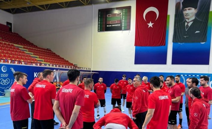 A Milli Erkek Hentbol Takımı’nda Lüksemburg maçı hazırlıkları başladı