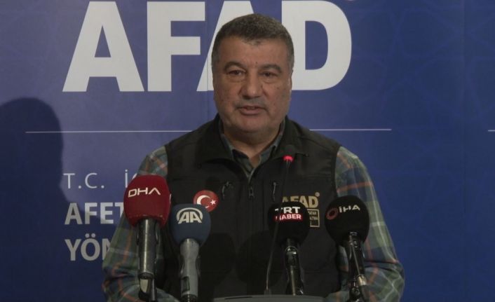 AFAD Deprem ve Risk Azaltma Genel Müdürü Tatar: “Şu ana kadar toplam 9 bin 470 artçı sarsıntı kaydedildi”