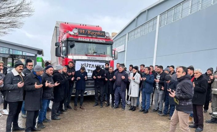 Altıntaş’tan deprem bölgesine bugüne kadar 24 tır yardım sevk edildi