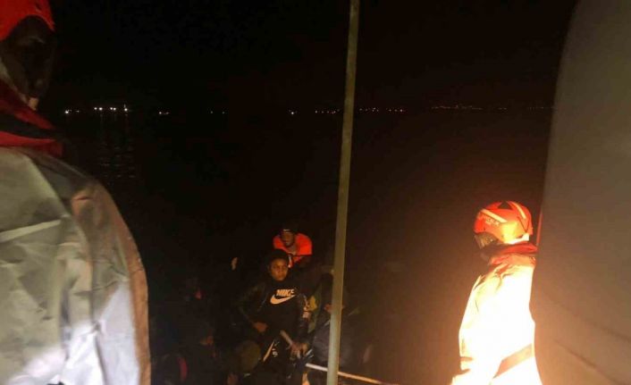 Aydın’da 63 düzensiz göçmen kurtarıldı