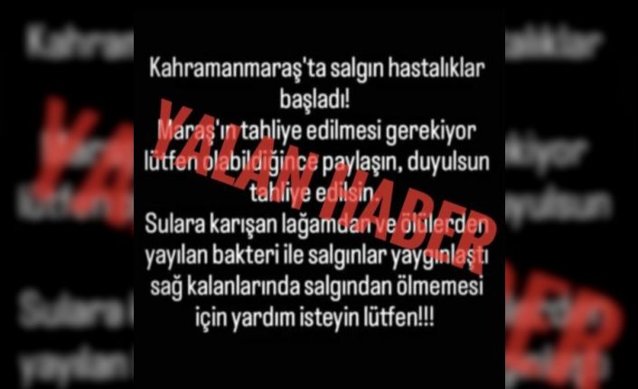 Bakan Koca: “Ne Kahramanmaraş’ta ne başka deprem ilinde bir salgın hastalık var”