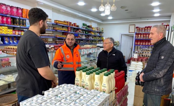 Başkan Büyükkılıç’tan Malatya’ya "geçmiş olsun" ziyareti
