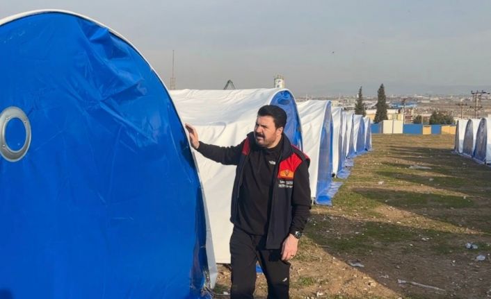 Başkan Sayan’ın "Ağrı Çadır Kent" projesi tamamlandı