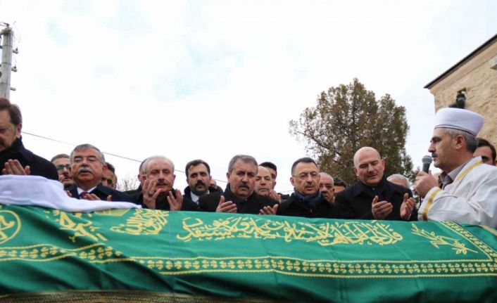 BBP Genel Başkanı Destici’nin babası son yolculuğuna uğurlandı