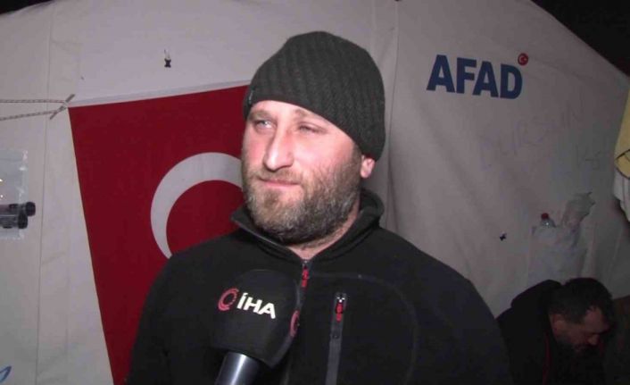 Deprem bölgesinde baba olacağının haberini alan madenci: "Buruk bir sevinç yaşadım"