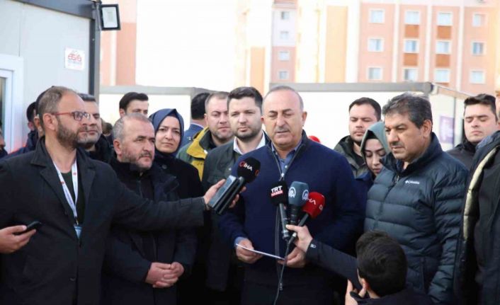 Dışişleri Bakanı Çavuşoğlu: "15 bin 725 civarında konteynerin Türkiye’ye gelmesi için planlamaları yaptık"