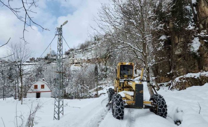 Doğu Karadeniz’de kar nedeniyle 567 köy ve mahalle yolu ulaşıma kapandı