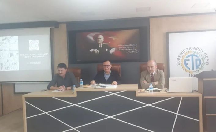 Edremit Ticaret Odası meslek komiteleri 3 oturumda toplandı