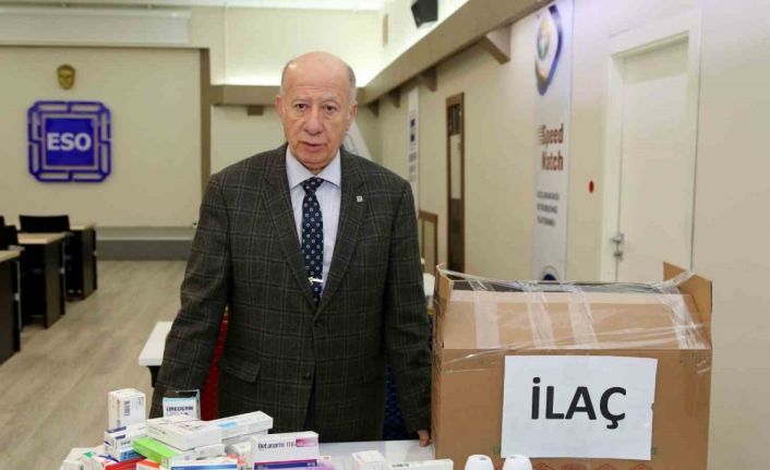 Eskişehir Sanayi Odası ve Eskişehir Ecza Odası İşbirliğinde ilaç kampanyası