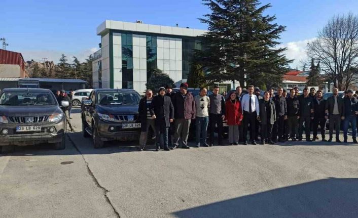 Hasar tespit çalışmasına katılacak ekip afet bölgesine uğurlandı