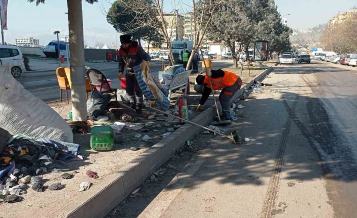 Kahramanmaraş’ın temizliği Körfez ekiplerine emanet