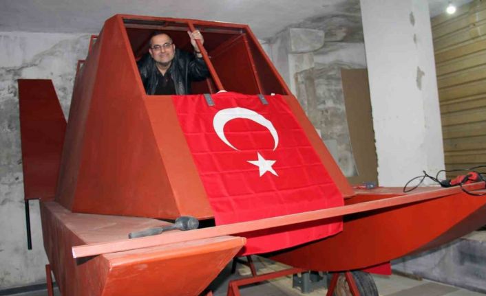 Karada ve denizde gidebilen arama kurtarma aracı yapmak için çalışıyor