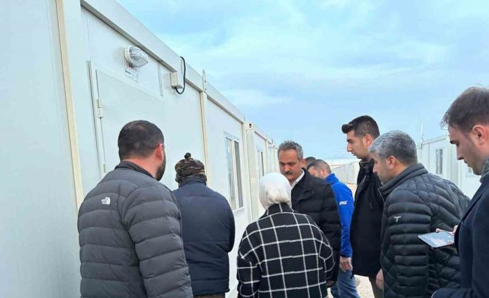 Malatya’da 10 bin 500 kişilik konteyner kent kuruluyor