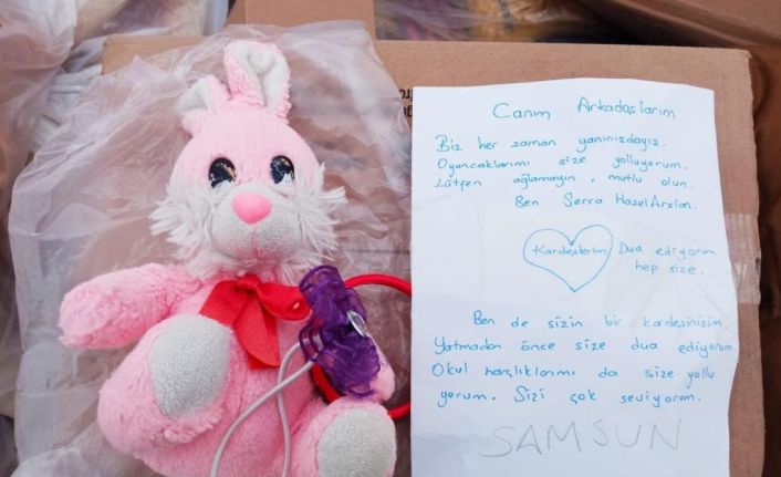 Miniklerden duygulandıran notlar