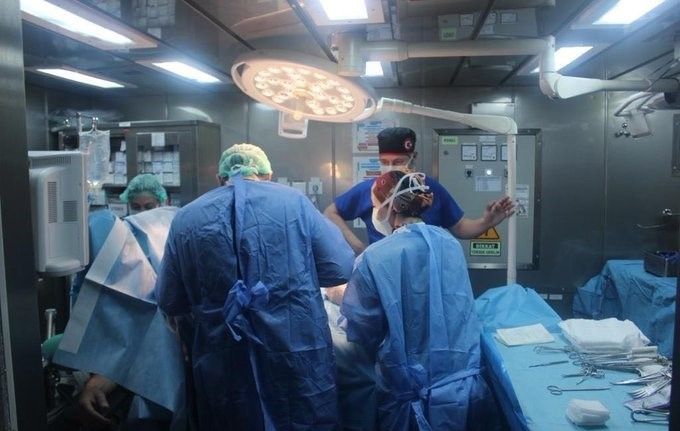 MSB: “Deniz Kuvvetlerimizin TCG Bayraktar gemisinde tedavi hizmeti vermeye devam ediyoruz”