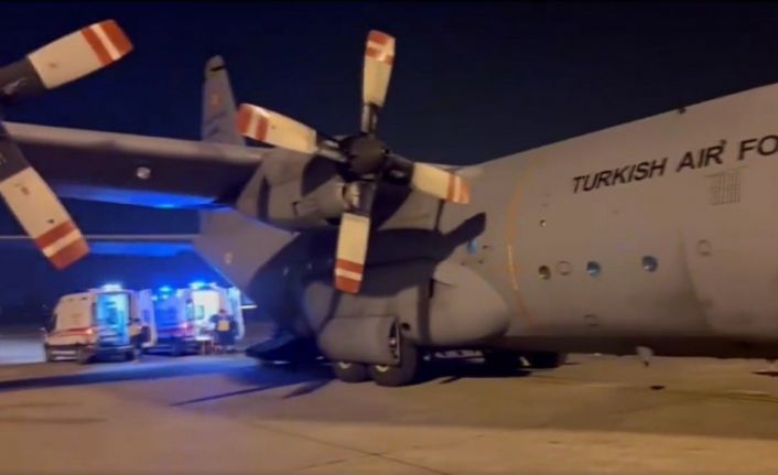 MSB: “Hava Kuvvetlerimize ait uçaklar, tedavi görecek vatandaşlarımızı Ankara ve İstanbul’a ulaştırıyor”