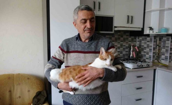 Rüyasına girdi, depremde mahsur kalan kedisini canı pahasına kurtardı