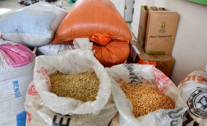 Tepebaşı’ndan deprem bölgesindeki çiftçilere yem desteği