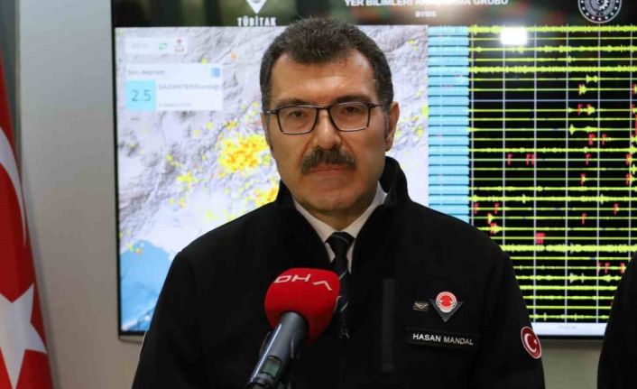 TÜBİTAK Başkanı Prof. Dr. Mandal: “Her 30 saniyede bir deprem görüyoruz bölgede”