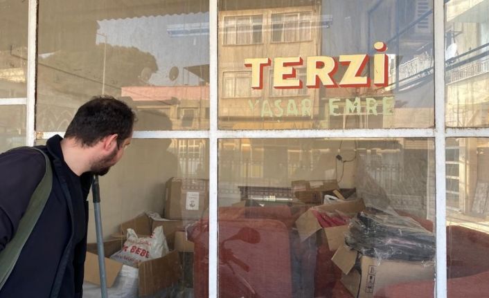 Vefat eden asırlık terzinin dükkanında sadece ismi kaldı
