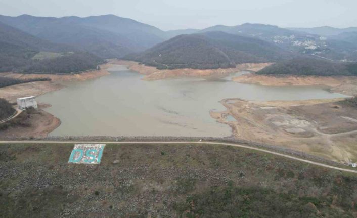 Yalova’nın içme suyu barajı kuraklıktan etkilendi