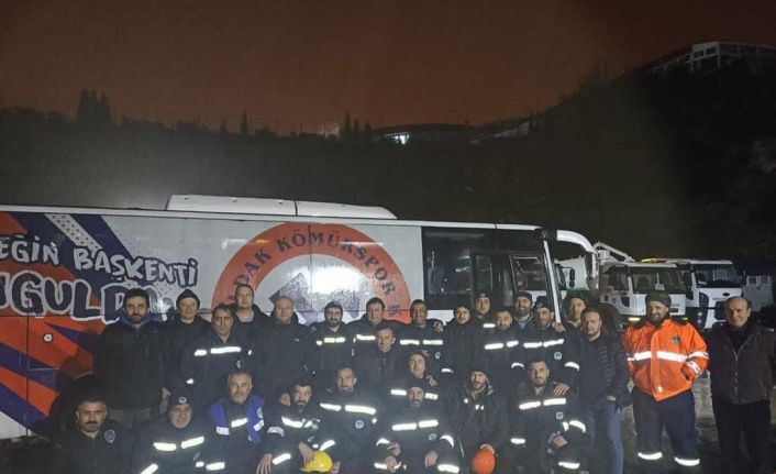 Zonguldak Belediyesi; “Onlar arama kurtarma değil ama hepsi madenci torunları”