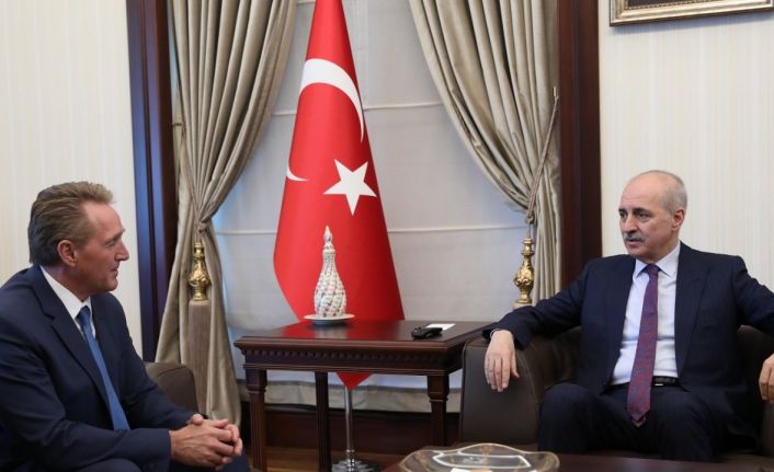 ABD Büyükelçisi Flake, AK Parti Genel Başkan Yardımcısı Kurtulmuş ile görüştü