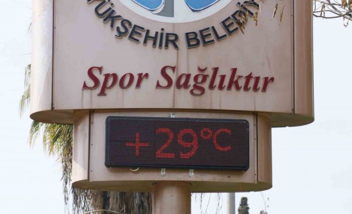 Adana’da son 94 yılın en sıcak Mart ayı, termometreler 29 dereceyi gösterdi