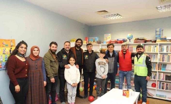 Adıyaman otogarına kütüphane kuruldu