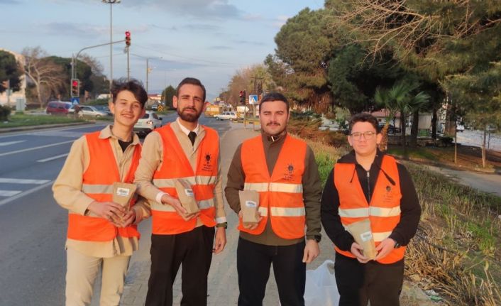 AK Parti’li gençlerden “İftara 5 kala” uygulaması