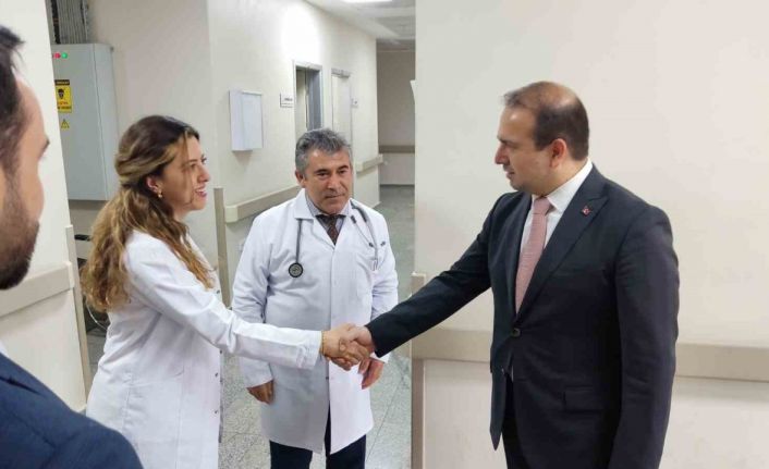 Aydın İl Sağlık Müdürü Şenkul Sultanhisar’daki sağlık çalışmalarını yerinde inceledi