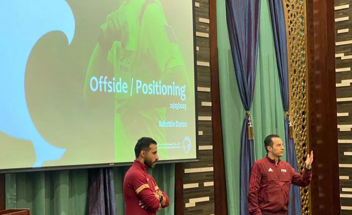 Bahattin Duran, Suudi Arabistan’da hakemlere eğitim verdi