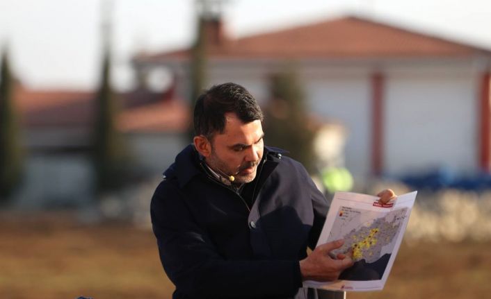 Bakan Kurum: “Deprem bölgesinde yapacağımız konutları sıfır atık uyumlu inşa edeceğiz”