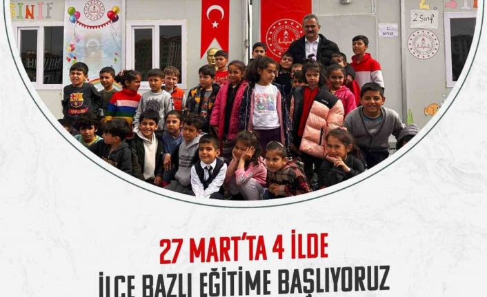 Bakan Özer: “27 Mart’ta afet bölgesindeki 4 ilimizde kademeli olarak eğitime başlıyoruz”