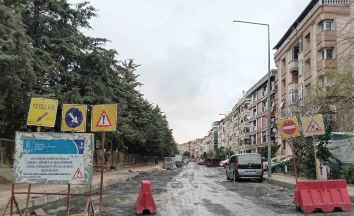 Bakırköy’de hastane yolu, İSKİ’nin altyapı çalışması nedeniyle 6 aydır kapalı