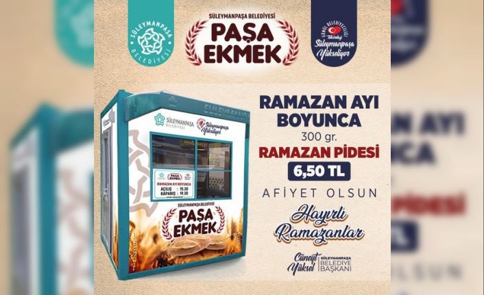 Belediyeden ucuza Ramazan pidesi