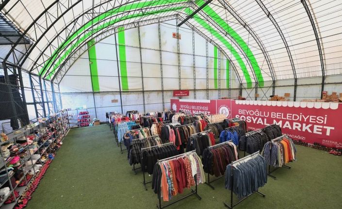 Beyoğlu Sosyal Market Ramazan ayında depremzedelere umut oldu