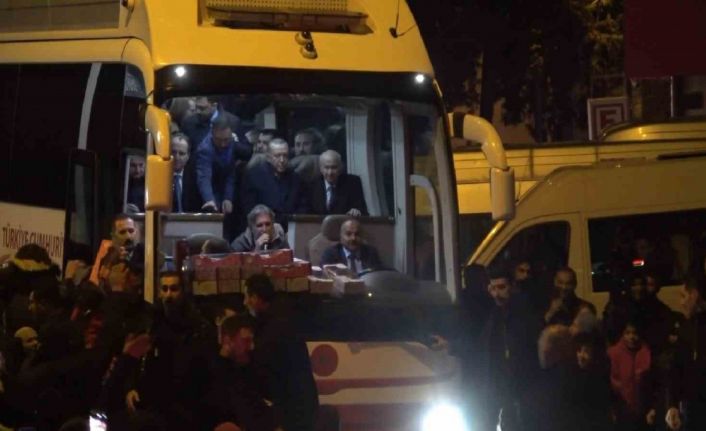 Cumhurbaşkanı Erdoğan, Kilis’ten ayrıldı