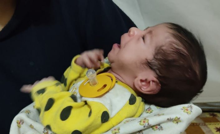 Depreme doğumda yakalandı, bebeğine "Hamit" ismini verdi