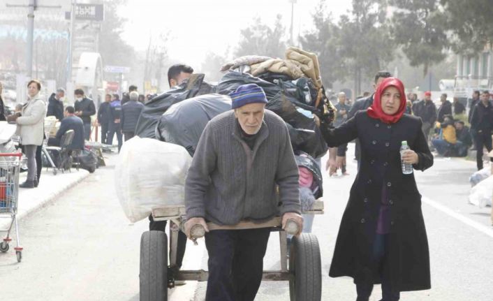 Diyar Galeria İş Merkezi sakinleri eşyalarını tahliye etti