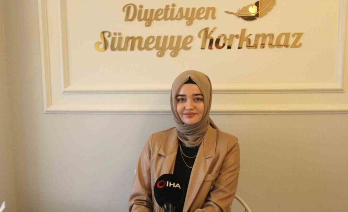 Diyetisyen Sümeyye Korkmaz’dan Ramazan’da beslenme uyarısı
