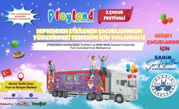 Elazığ’da çocuk festivali düzenlenecek