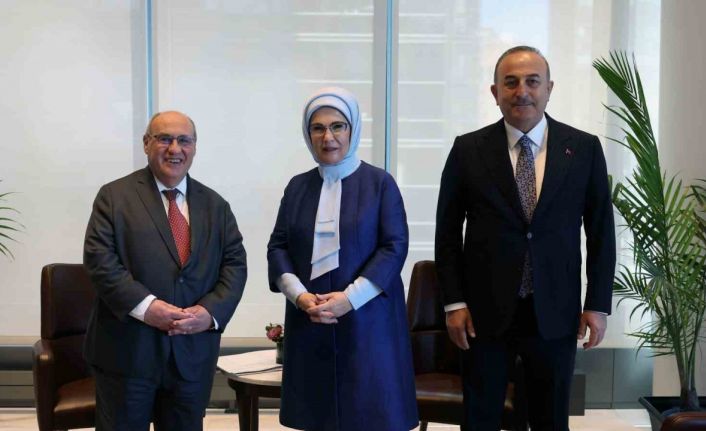 Emine Erdoğan, Uluslararası Göç Örgütü Genel Müdürü Antonio Vitorino ile görüştü