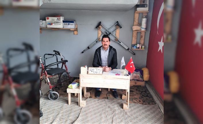 Eski medikal ürünlerin bakımını yapıp ihtiyaç sahiplerine ulaştırıyor