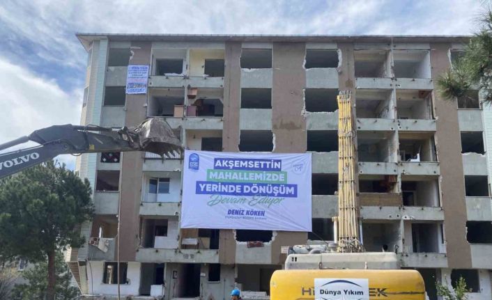 Eyüpsultan’da 7 blok ve 204 bağımsız birim yıkılıyor, yerinde dönüşüm başlıyor