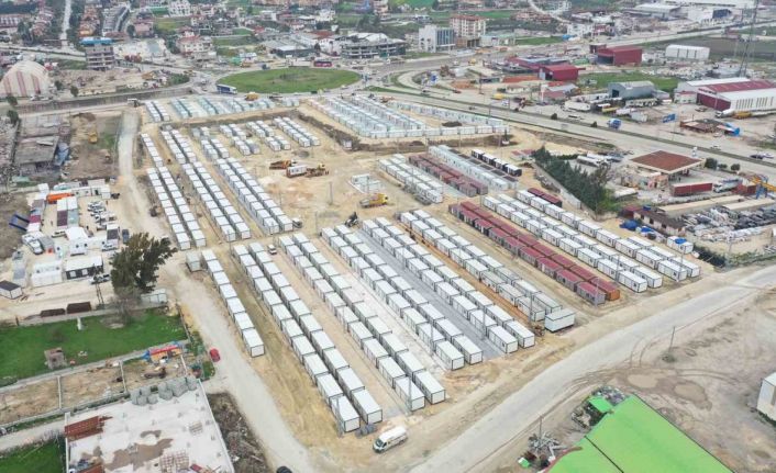 Hatay’da Konya Konteyner Kent’in ilk etabı tamamlanmak üzere