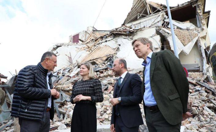 Hollanda Dış Ticaret ve Kalkınma İşbirliği Bakanı Schreinemacher Hatay’da