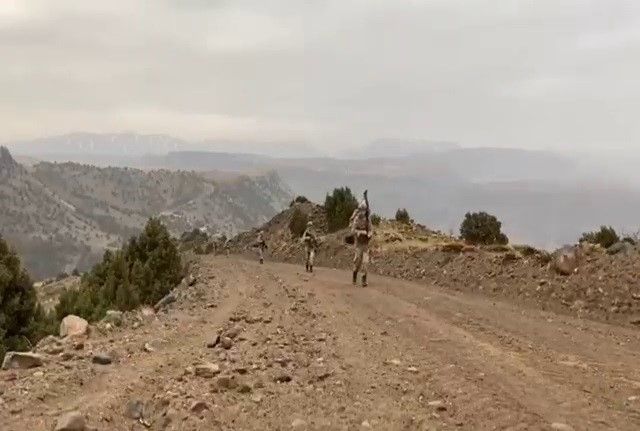 Jandarma komandolardan bahar operasyonu