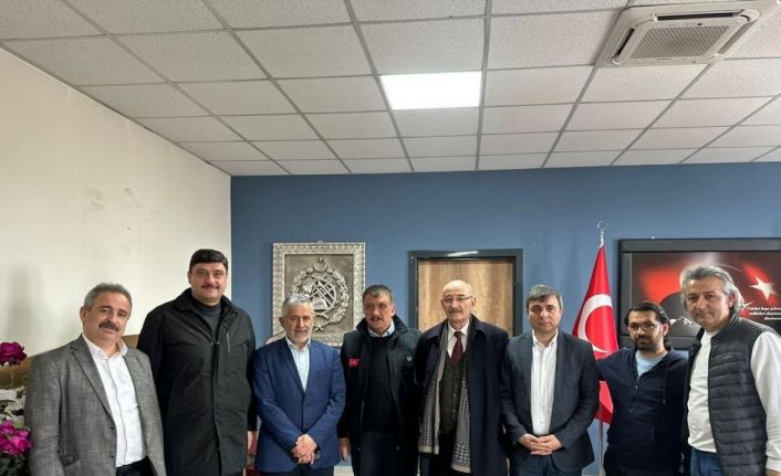 Kahramankazan Belediye Başkanı Oğuz’dan, Başkan Gürkan’a ziyaret