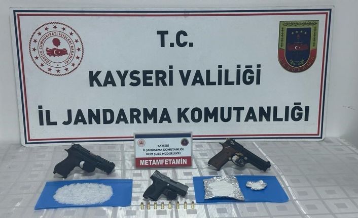 Kayseri’de 160 bin lira değerinde uyuşturucu ele geçirildi